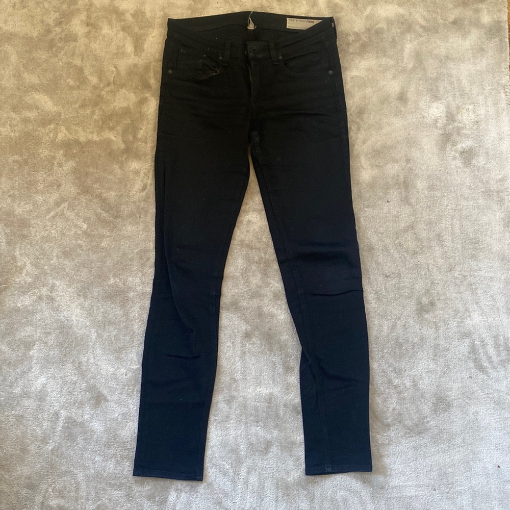 Rag & bone skinny jeans 26 Coal